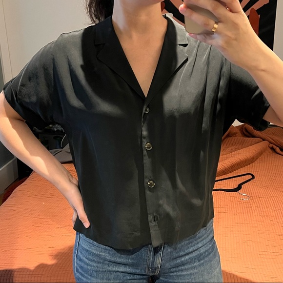 & Other Stories Tops - & Other Stories Silky Shirt